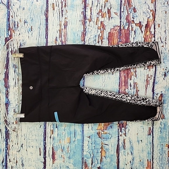 LILULEMON cropped leggings size 4 - Picture 2 of 4
